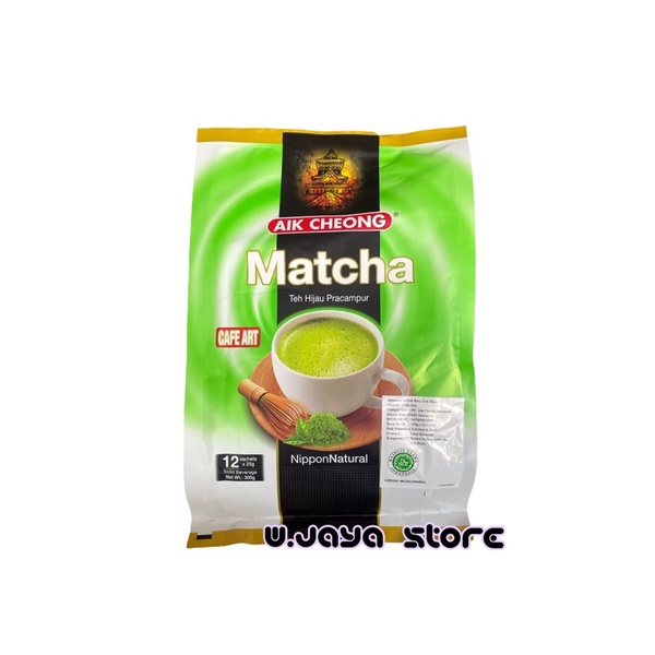 Aik Cheong Matcha 300g (12sx25g)