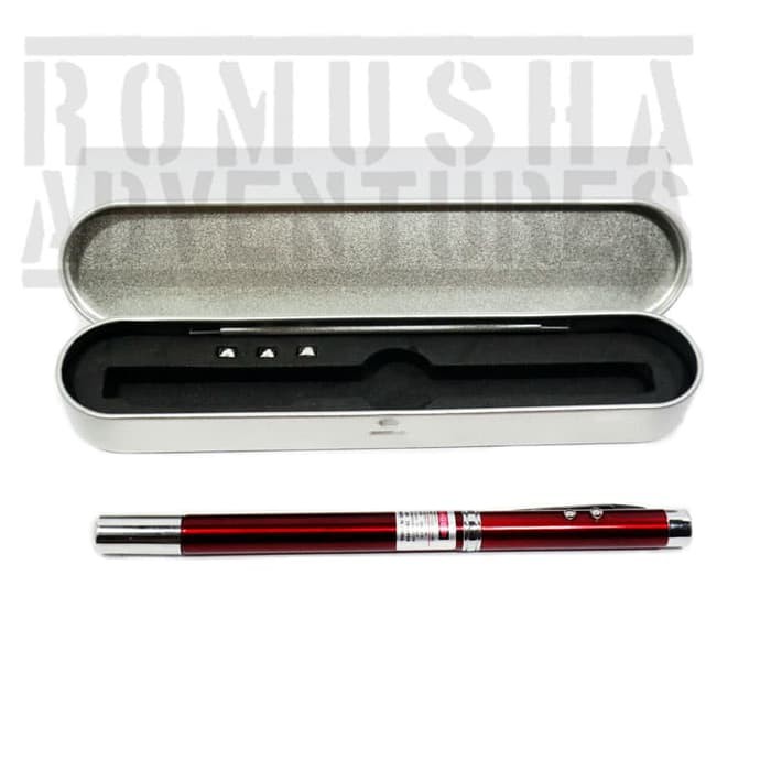 Pena 5 in 1 Laser Pointer Pulpen Pen Exclusive Box Premium Presentasi