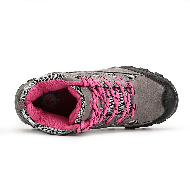 Sepatu Wanita Hiking/Gunung Outdoor Snta 605 Grey Fuschia