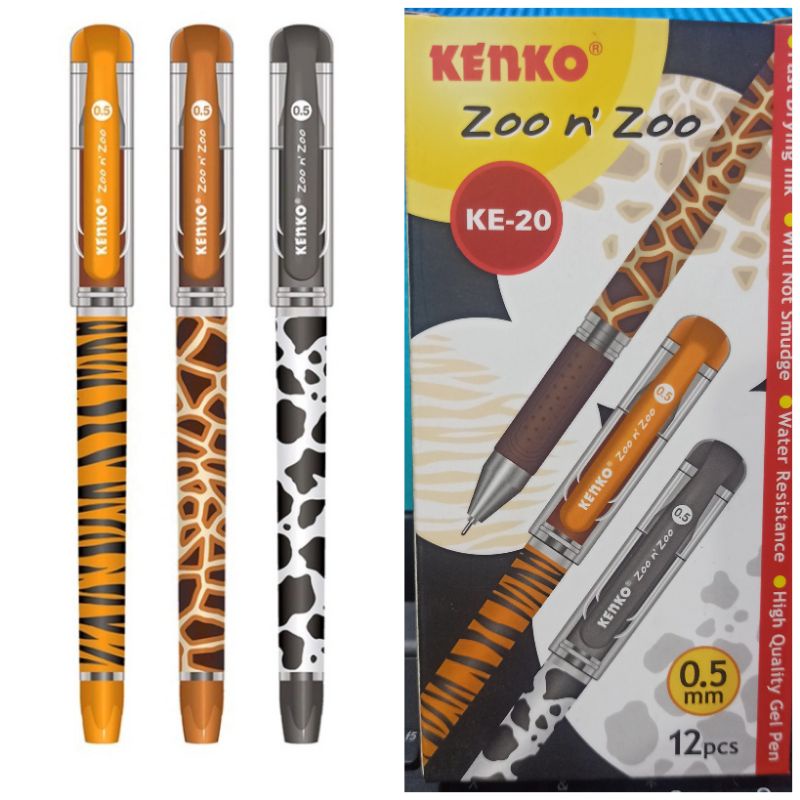 

PULPEN GEL KENKO MOTIF ZOO N ZOO KE-20