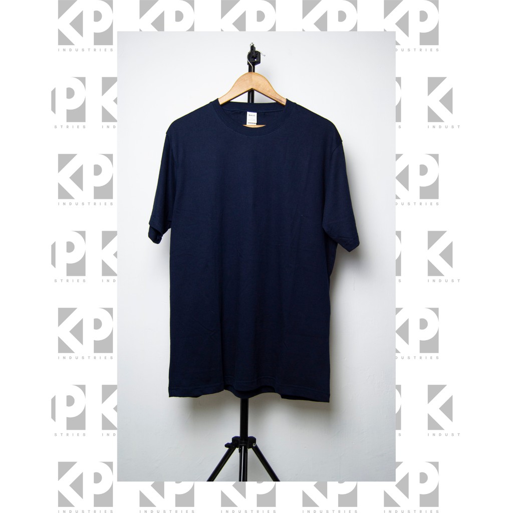 KAOS POLOS COMBED 24S WARNA NAVY