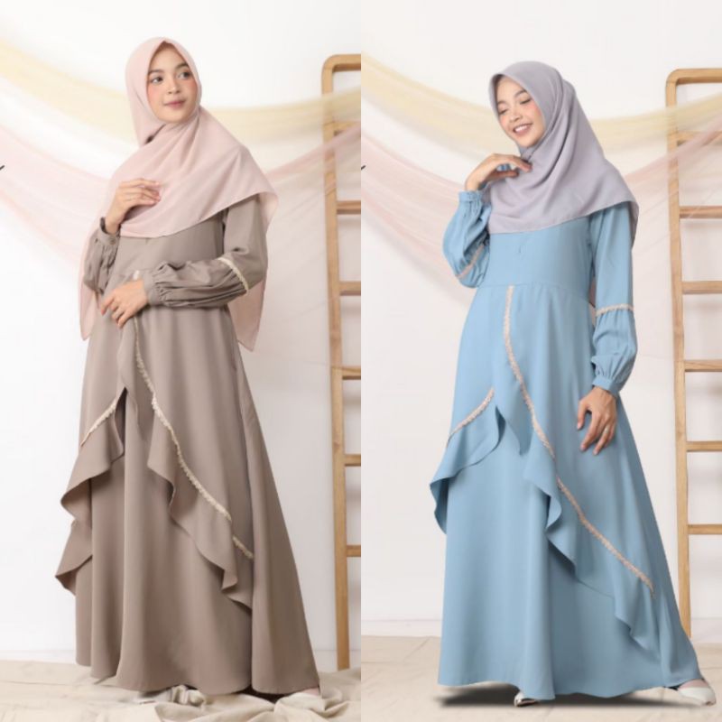 AYUNDA DRESS BY ZIZARA GAMIS SYARI GAMIS KONDANGAN