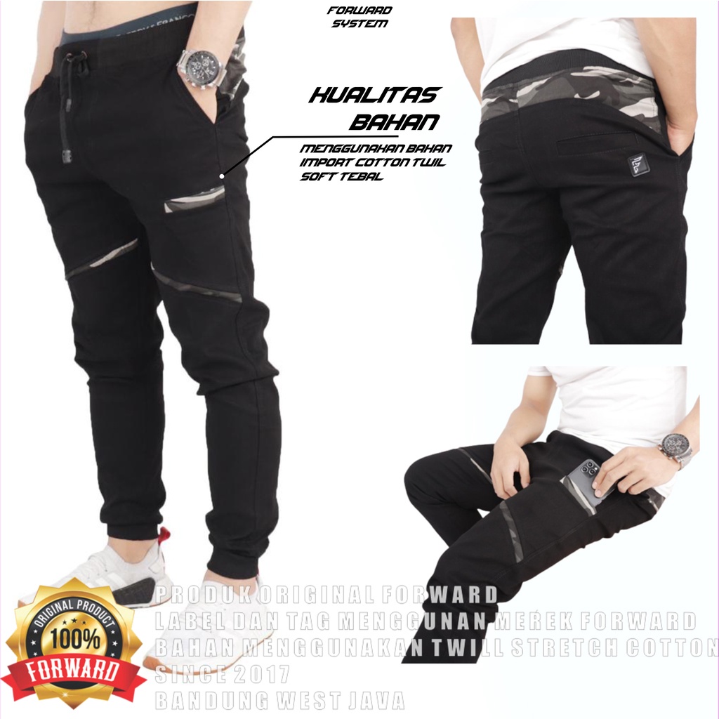 Celana Joger Jogger Pria Tactical Bikers Fourlayers