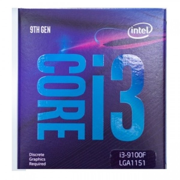 Intel Core i3-9100F 3.6Ghz Up To 4.2Ghz - [Box] Socket LGA 1151