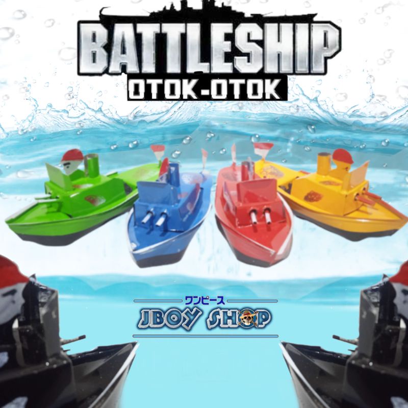 PERAHU AIR / PERAHU KLOTOK / PERAHU OTOK / MAINAN PERAHU OTOK OTOK / MAINAN ANAK LAKI