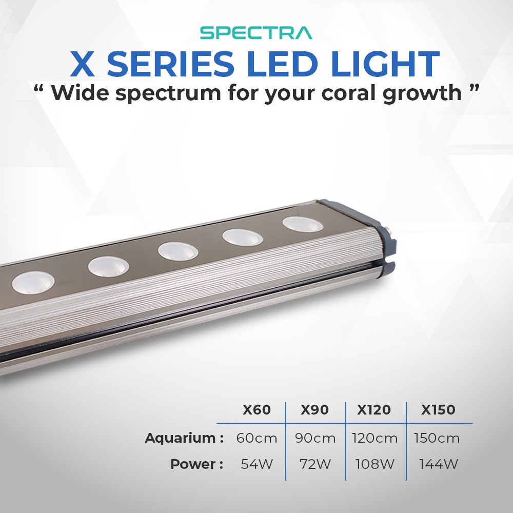 Spectra X90 Lampu aquarium LED marine (wide spectrum)