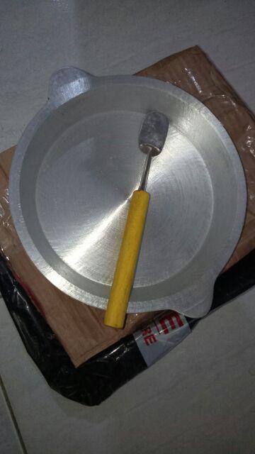 Loyang Martabak Manis 18 Cm Cetakan Kue Wajan Terang Bulan Bandung Bagus Tebal Kecil Besar Premium