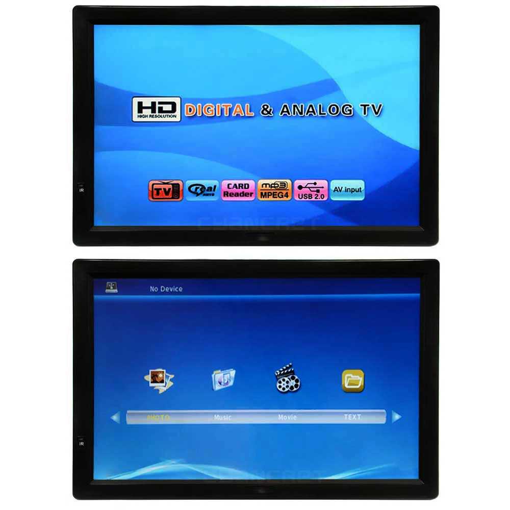 PROMO TV mini Portable LED HD TV Monitor 14 Inch DVB-T2 + Analog - D14 Taffware tv portable mini murah tv mini portable tv kecil mini tv kecil murah televisi minitv led kecil tv analog murah original 7CTN01BK