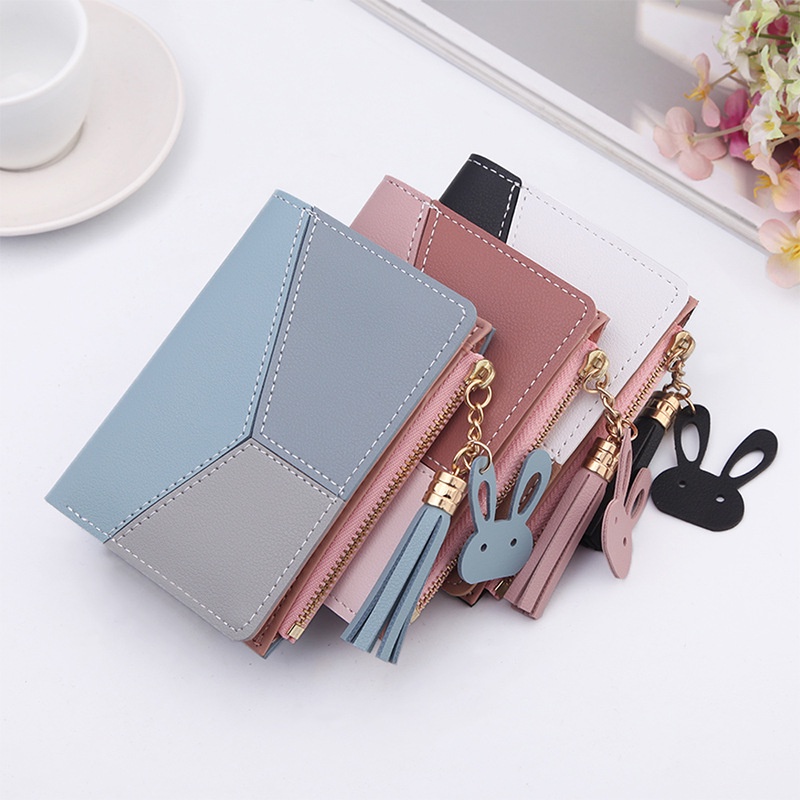 ♥TMALL88♥ Dompet Lipat Mini Wanita Korean Fashion Trendy Fashion Wallet