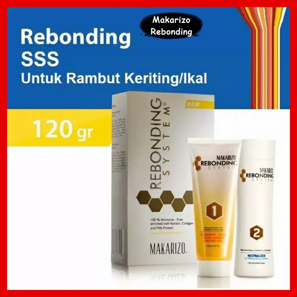 MAKARIZO PELURUS RAMBUT EASY STRAIGHT,Makarizo Rebonding Bpom