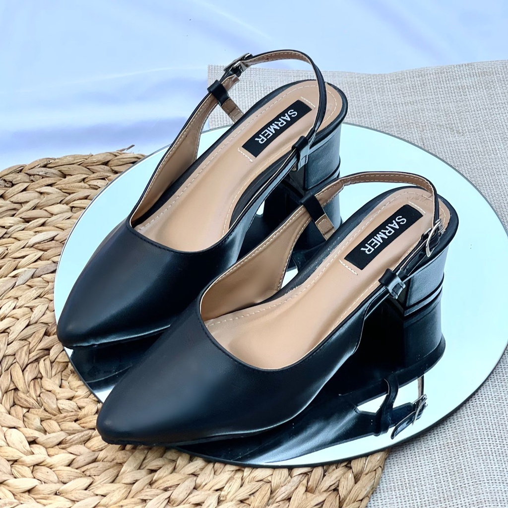 SARMER - DAMARA HEELS BLACK