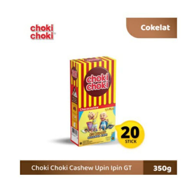 Choki Choki Pasta Coklat (1 Box 20 Stick Coklat)