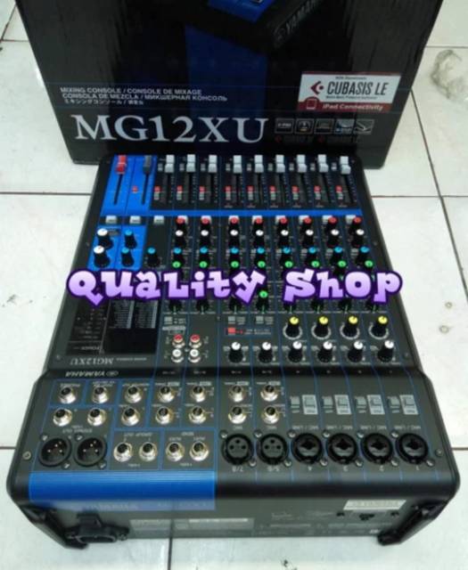 Mixer Yamaha Mg12Xu 12 Channel Original