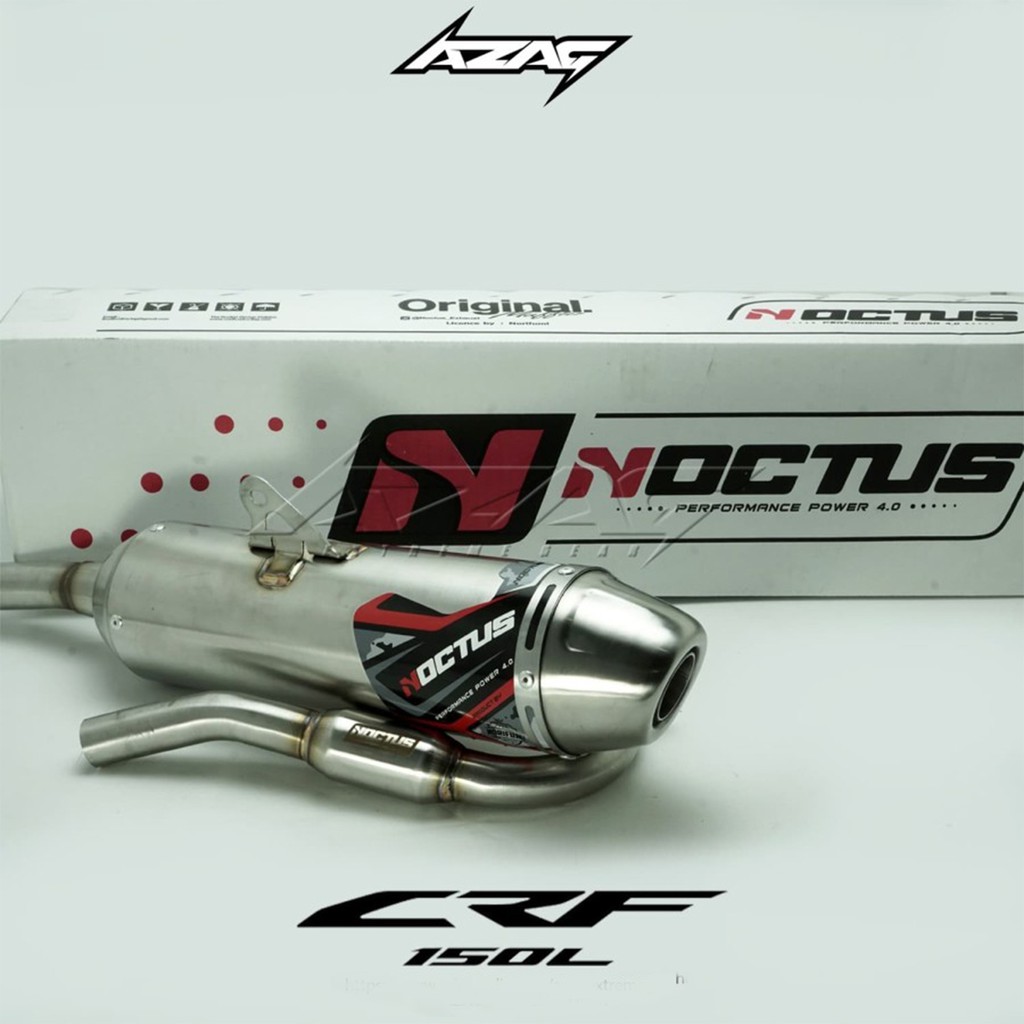 KNALPOT NOCTUS T3 STAINLESS HONDA CRF 150 L