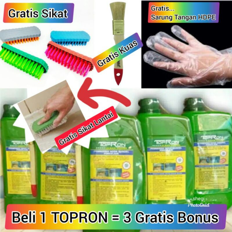Topron pembersih keramik kamar mandi toilet wc