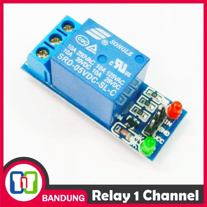 RELAY 5V 1 CHANNEL OUTPUT 250VAC 30VDC 10A MODULE FOR ARDUINO