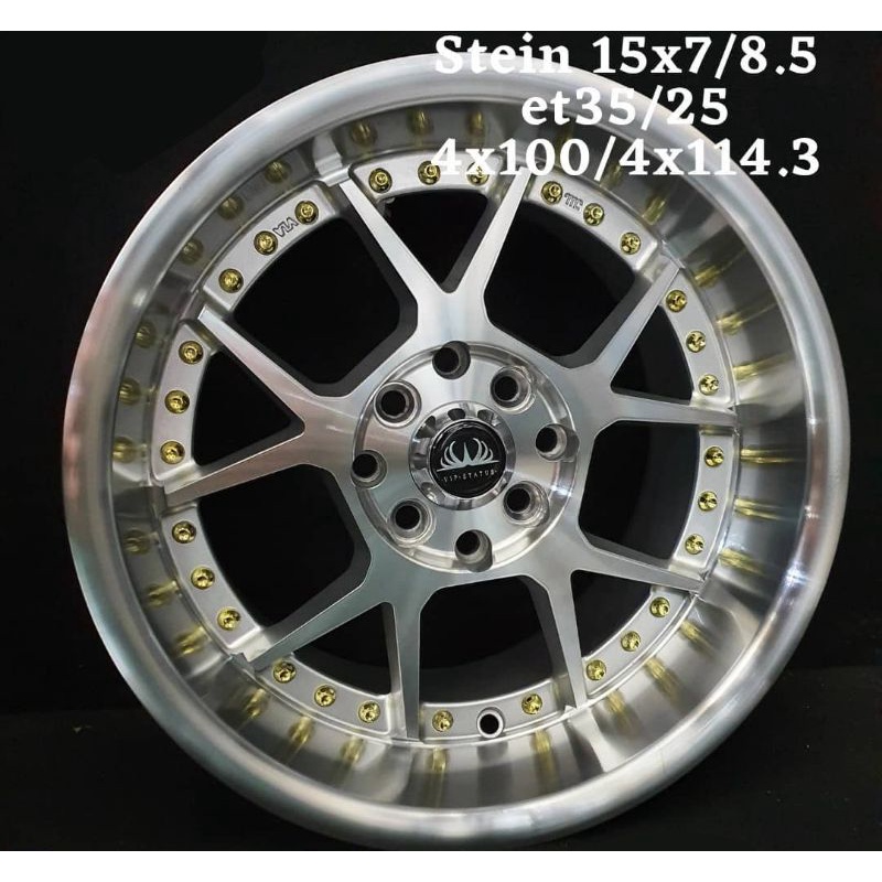 Velg stein r15 velg racing mobil stein ring 15