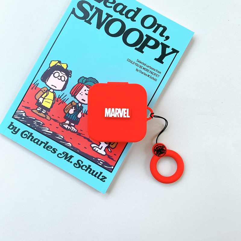 Casing Silikon Motif Marvel Untuk Xiaomi Mi Air 2 SE / Mi True Wireless TWS Earphone 2