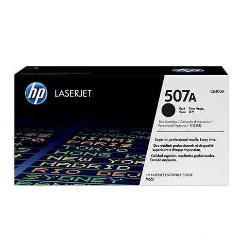 HP Black Toner 507A [CE400A] ORIGINAL 100% [GAK ORI UANG KEMBALI] ASLI