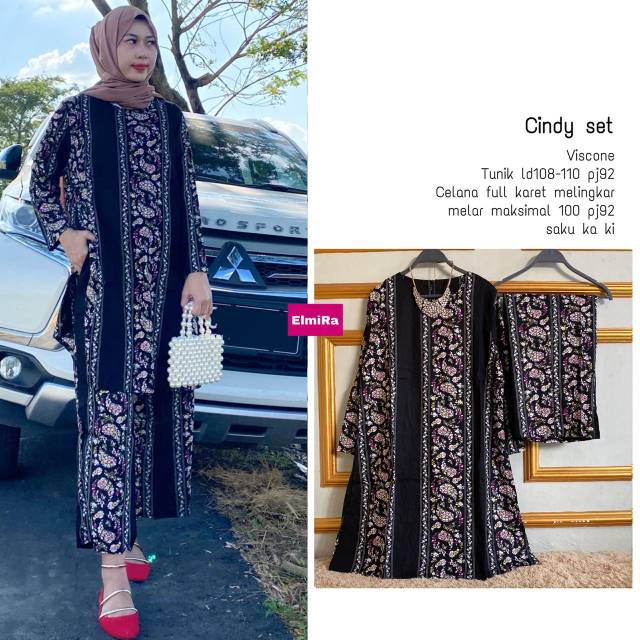 Cindy set setelan by elmira
