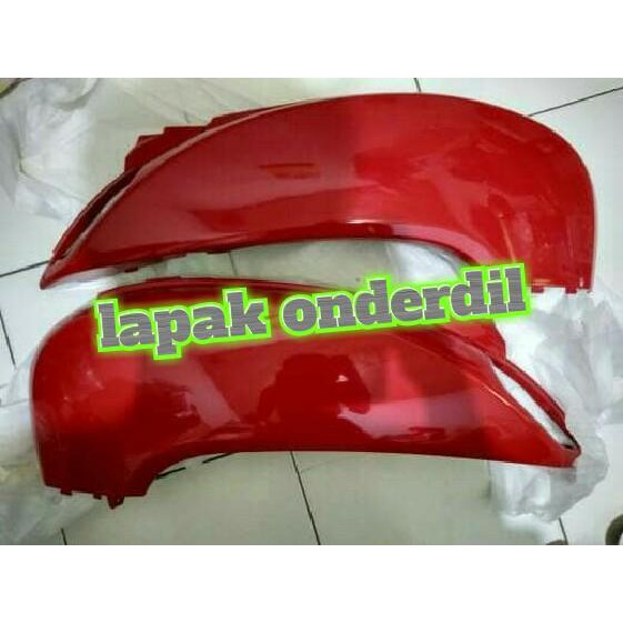 cover body scoopy fi merah 2013 - 2016