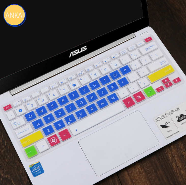 Ankai Skin Silikon Pelindung Keyboard Asus Laptop S200 E202 E203 Na Tp200