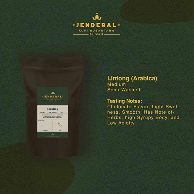 

Lintong Arabica 200Gr Jenderal Kopi
