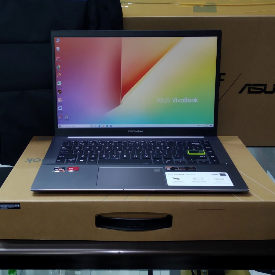 Asus Vivobook S14 M433IA Ryzen 7 4700U 8Gb 512GB Vga Radeon Layar 14 IPS FHD - M413IA