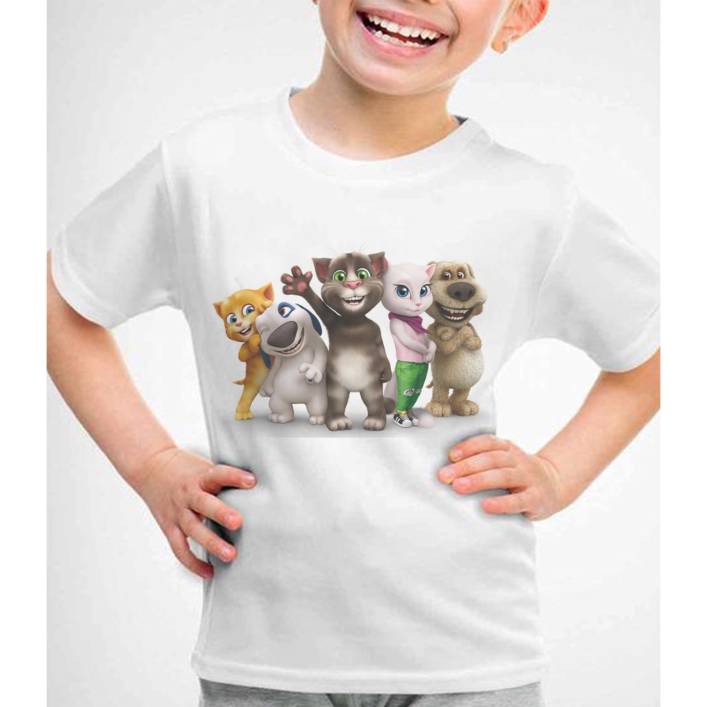 Kaos Anak Talking Tom and Friends BR40