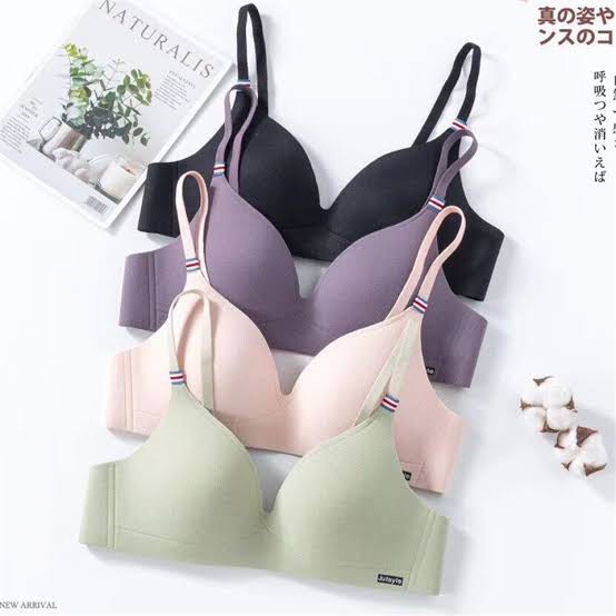 JUTSYLE PUSH UP BRA SEAMLESS CUP BH TANPA KAWAT GOOD QUALITY