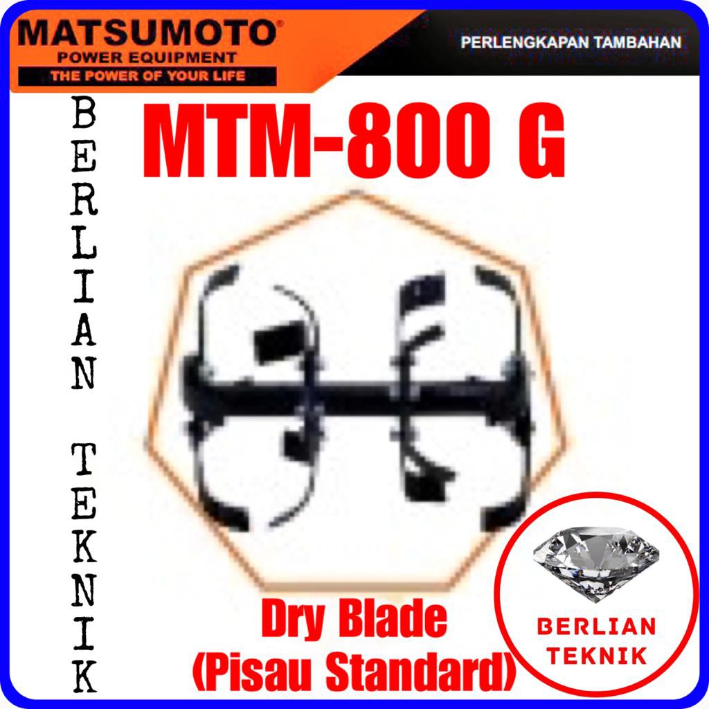 Anti Winding Blade Traktor Tiller MTM-800G