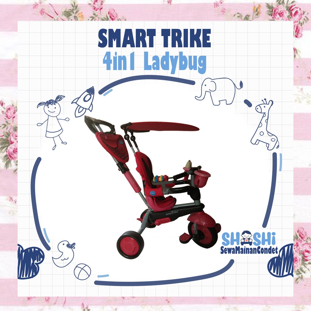 Sewa  Smart Trike 4in1 Ladybug