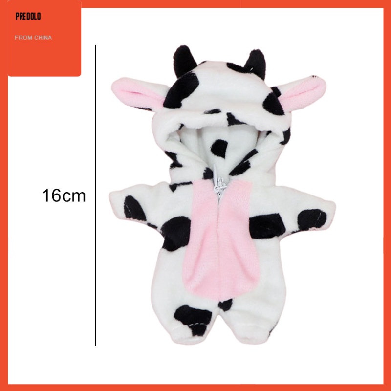 [In Stock] Baby Doll Lovely Animals Plush Pajamas Outfits for OB11 Dolls Nightgown