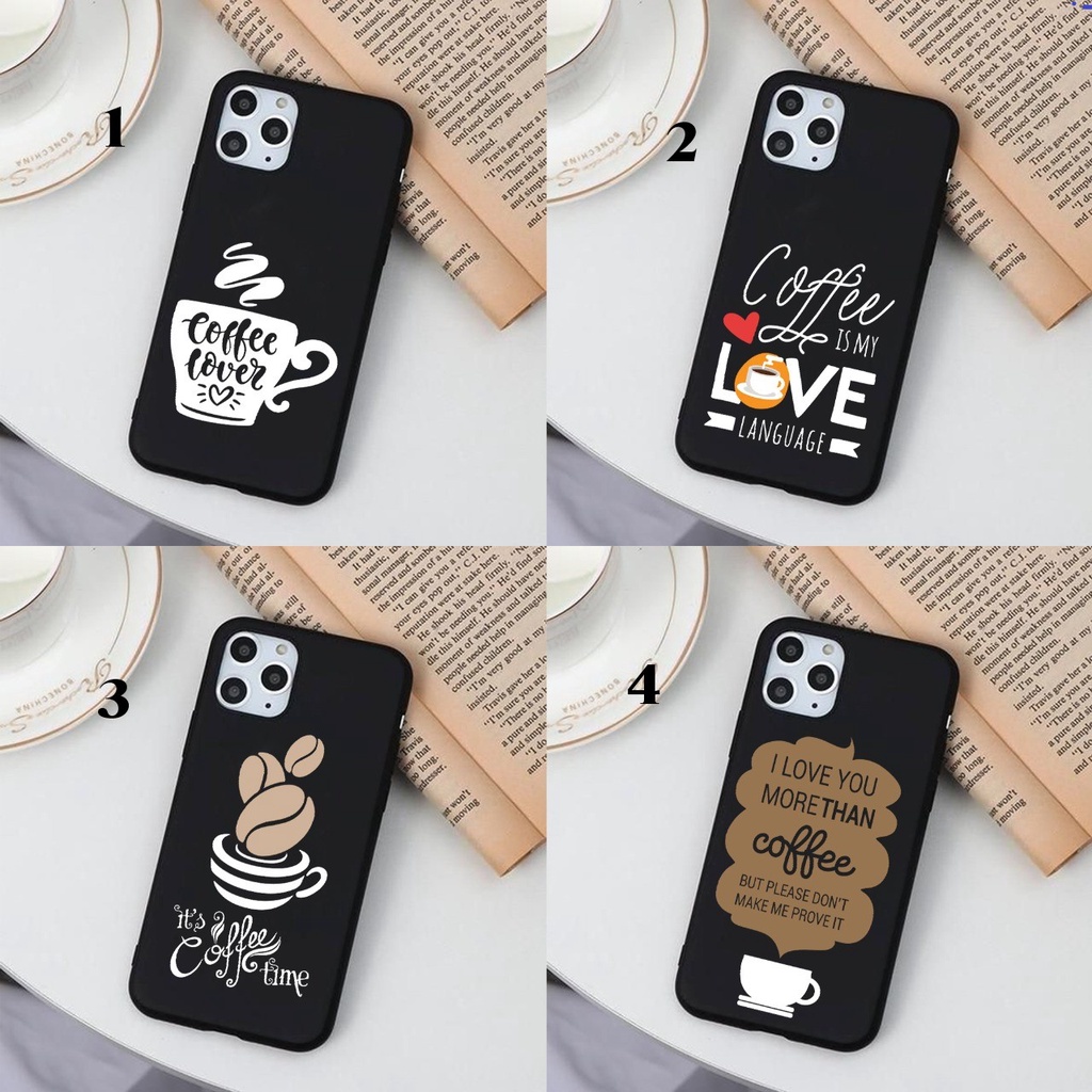 (SB7) Softacse Black Coffee Coffe Love Samsung A04 A04S A14 A13 4G A23 A33 5G A34 A54 A53 5G A73 5G 