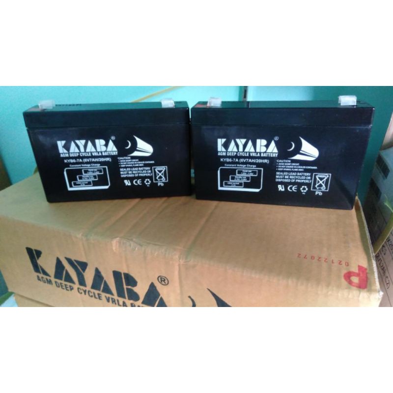 AKI MOBIL MOTOR AKI 6 VOLT 7,5Ah ACCU Mobil aki remote 12V 7.5AH 6volt 4.5ah