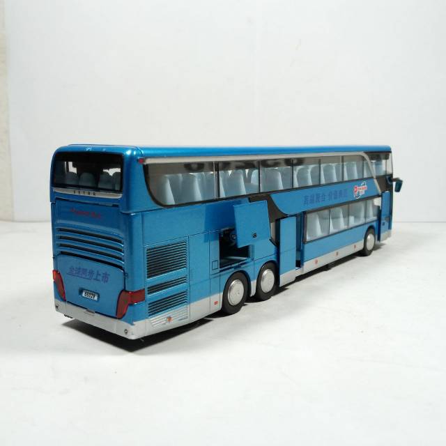 Jual Diecast Bus Double Decker Miniatur Bis Tingkat Mainan Mobil ...