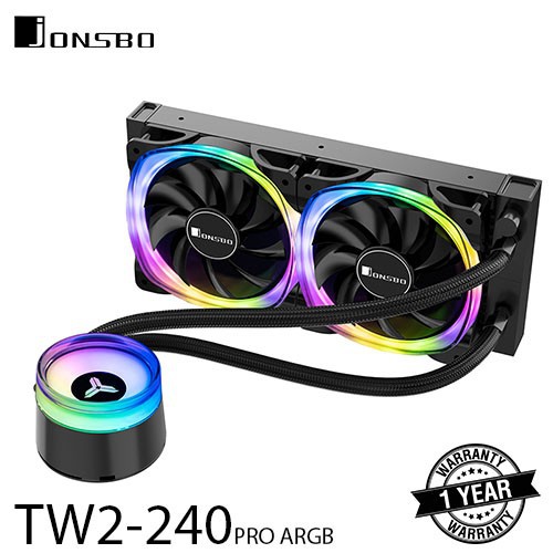 JONSBO TW2-240 PRO ARGB Angel Eyes Liquid Cooling CPU