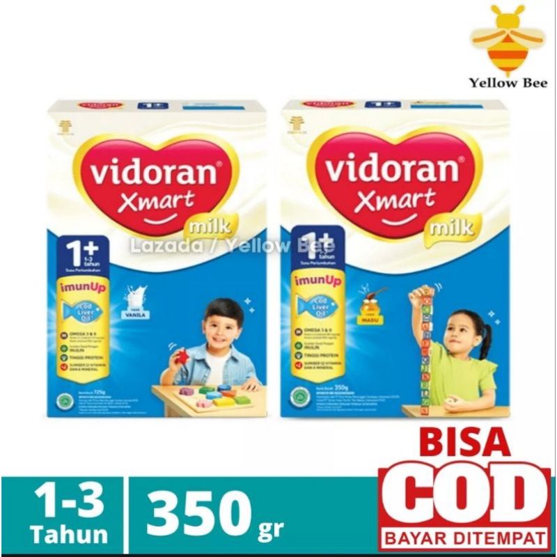 Vidoran Xmart 1+ Vanila dan Madu 350gr