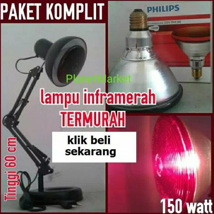 Jual Lampu Terapi Infrared Philips Tiang + Bohlam / Philips Terapi ...