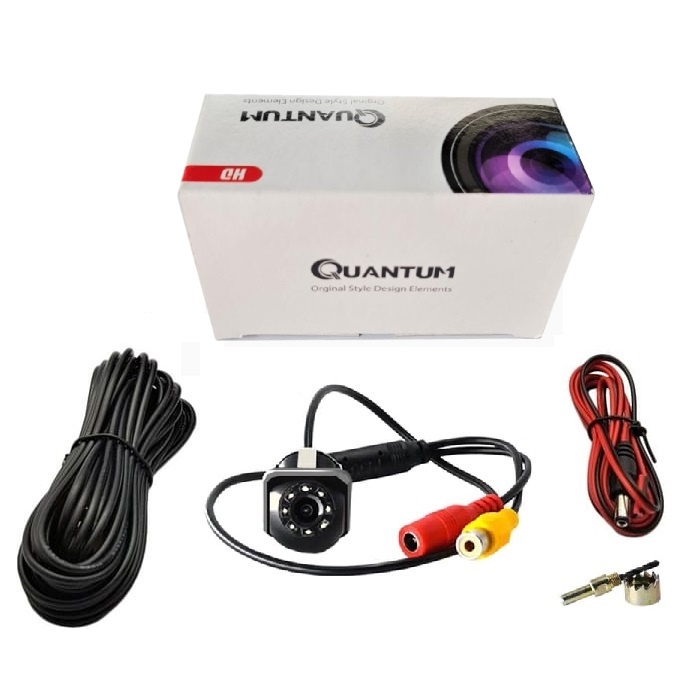 Kamera Mundur CCD Universal Tanam 8 LED. bisa utk Depan dan Belakang