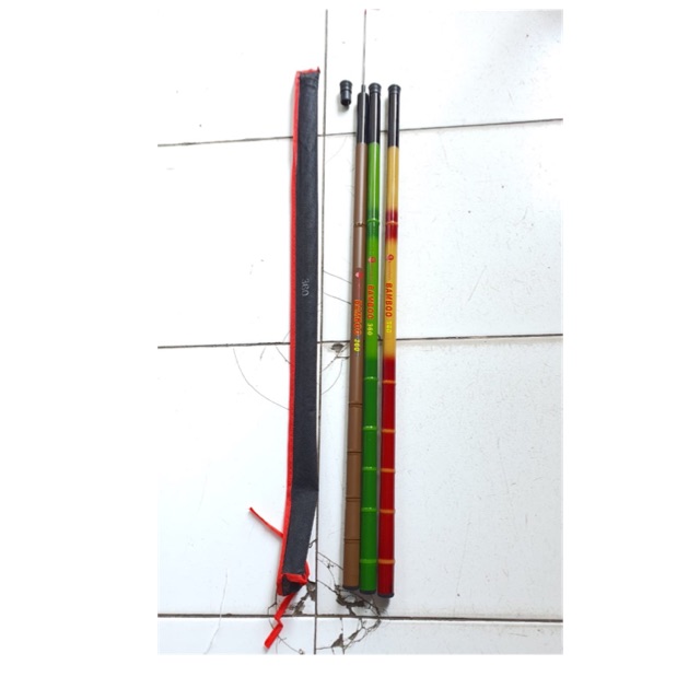 Tegek Koinobori Bamboo 7 Section | 360 Length