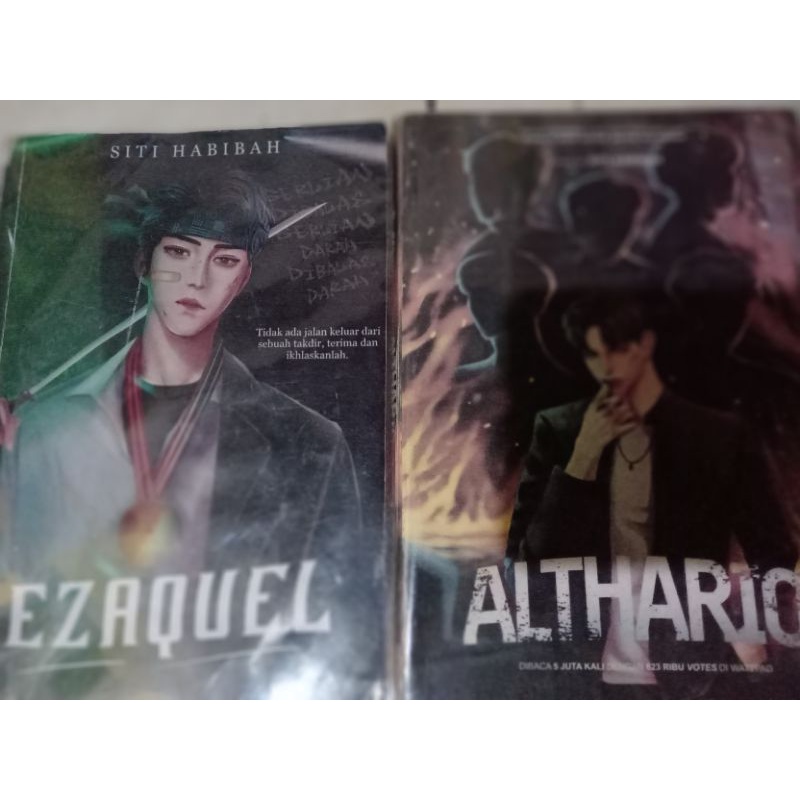 

NOVEL ALTARIO DAN EZAQUEL SEPAKET, SEKEN TP MASIH BAGUSS