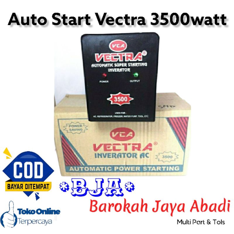 AUTO START Power starting Vectra 3500 Slow Start & Soft Start Inverter Penstabil Daya