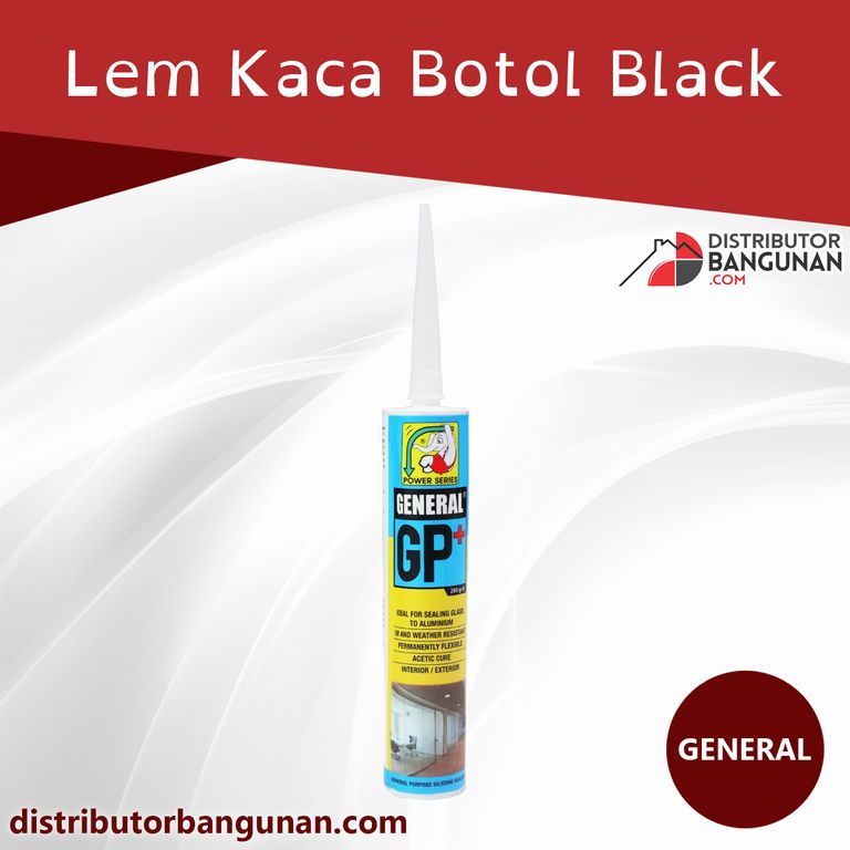 

Lem Kaca Botol Black GENERAL