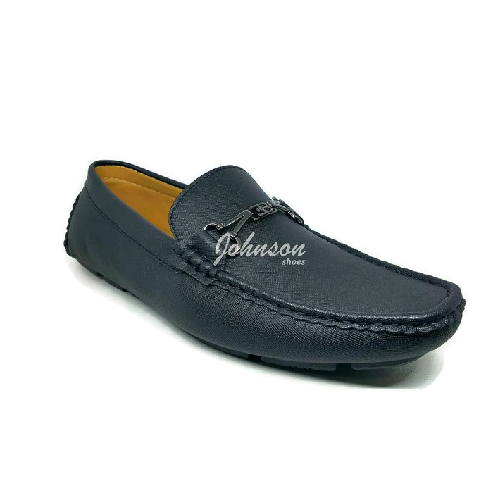 [ Johnson Shoes ] Sepatu Loafers Import Kulit Pria KYNZARA - ST 16 - 08 Hitam 100% ORIGINAL