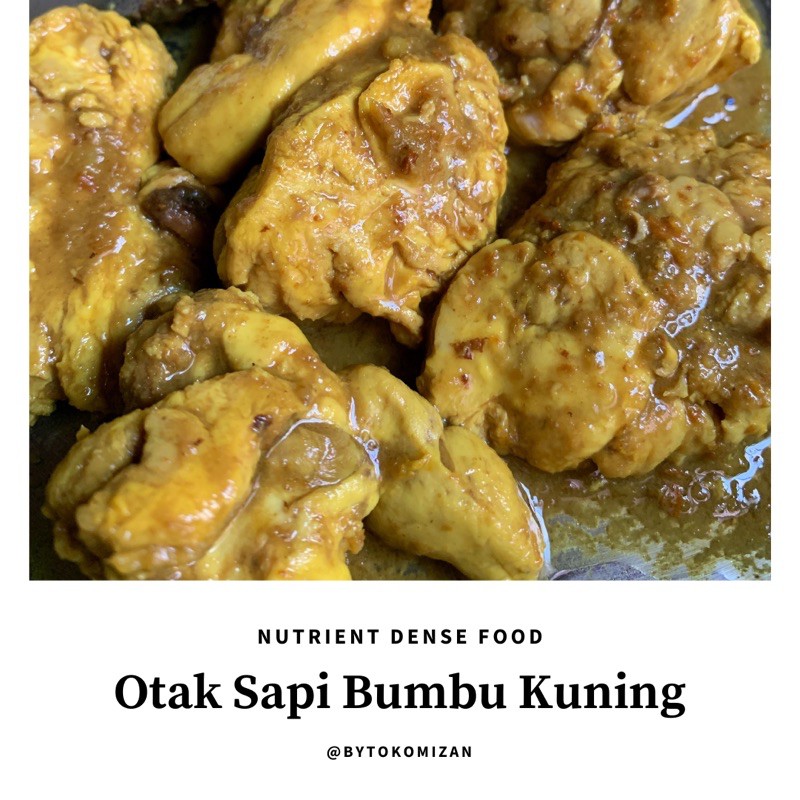 Jual Otak Sapi Bumbu Kuning Bisa Untuk Mpasi Indonesia Shopee Indonesia