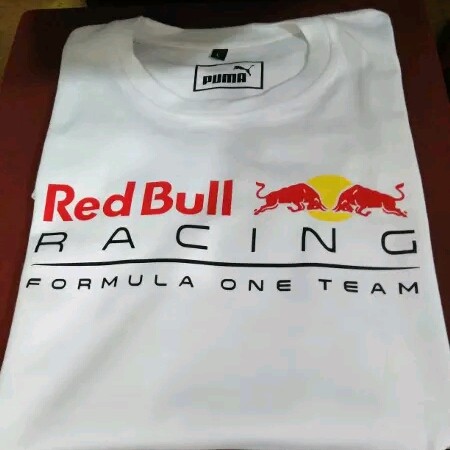 Kaos Puma Red Bull Tshirt baju distro pria wanita