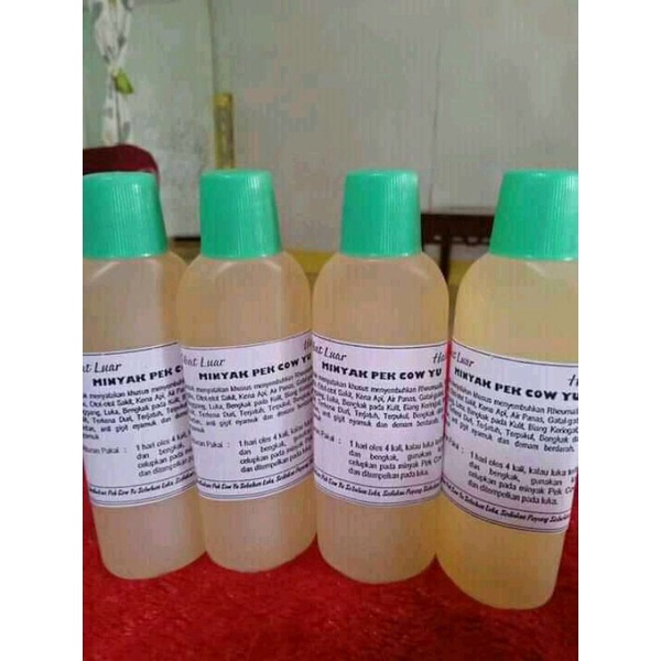

minyak pek cow yu asli