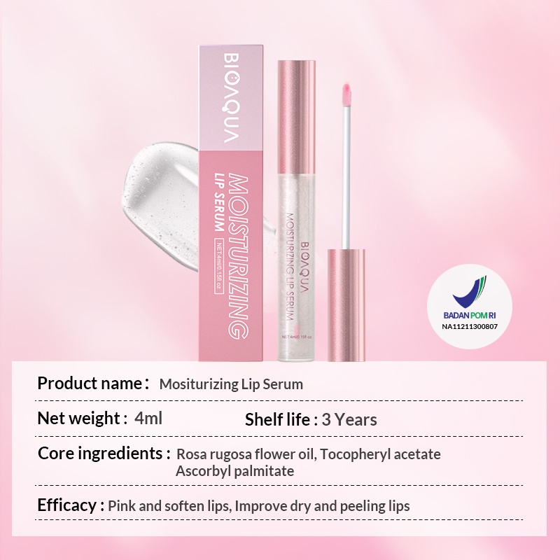 Bioaqua Moisturizing Lip Serum 4ml