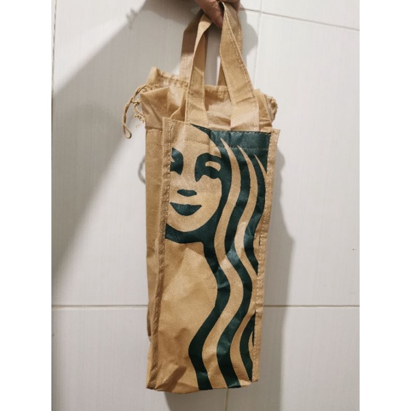 Tas Starbucks asli original tote bag spunbound